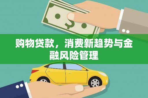 索县购物贷款，消费新趋势与金融风险管理