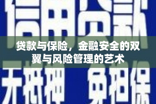 索县贷款与保险，金融安全的双翼与风险管理的艺术