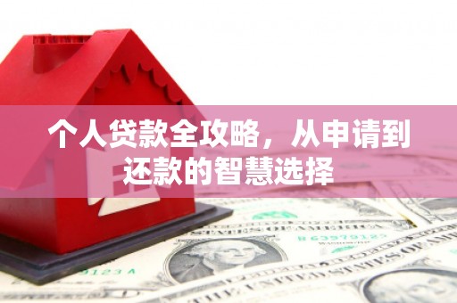 索县个人贷款全攻略，从申请到还款的智慧选择