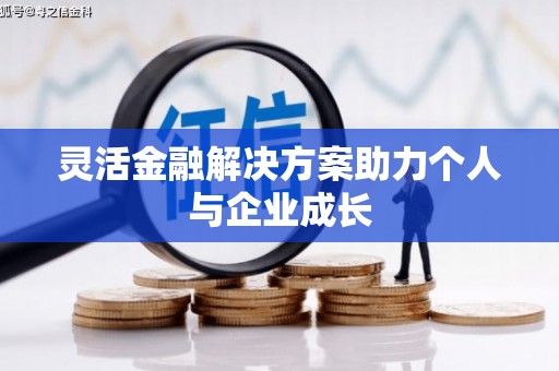 索县灵活金融解决方案助力个人与企业成长