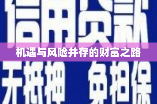 索县机遇与风险并存的财富之路
