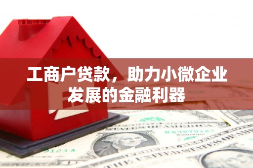 索县工商户贷款，助力小微企业发展的金融利器
