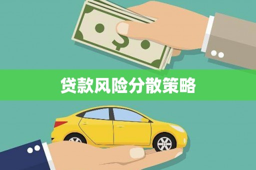 索县贷款风险分散策略
