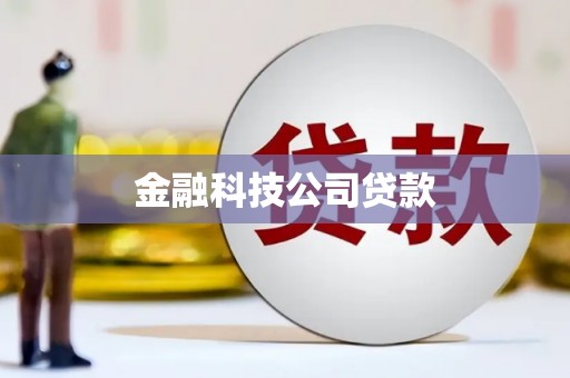 索县金融科技公司贷款