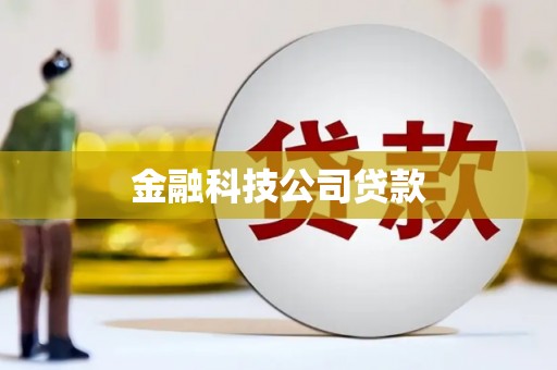 索县金融科技公司贷款