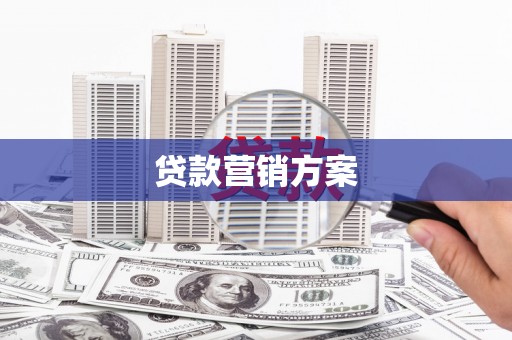 索县贷款营销方案