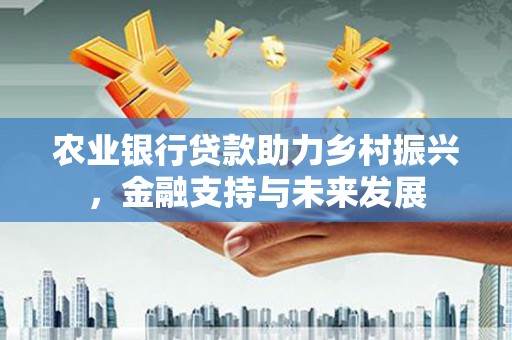 索县农业银行贷款助力乡村振兴，金融支持与未来发展