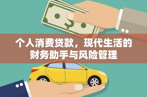索县个人消费贷款，现代生活的财务助手与风险管理