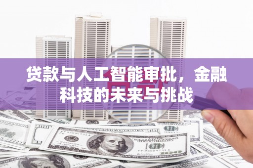 索县贷款与人工智能审批，金融科技的未来与挑战