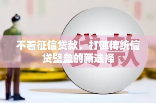 索县不看征信贷款，打破传统信贷壁垒的新选择