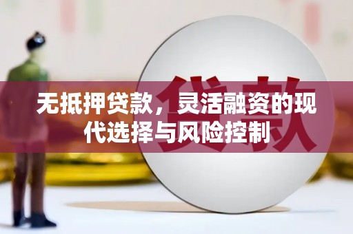 索县无抵押贷款，灵活融资的现代选择与风险控制