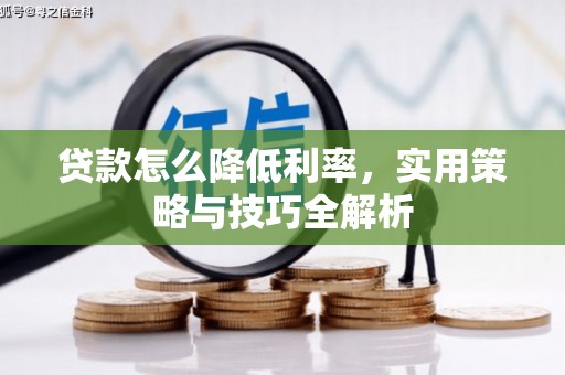 索县贷款怎么降低利率，实用策略与技巧全解析