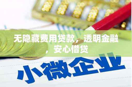 索县无隐藏费用贷款，透明金融，安心借贷