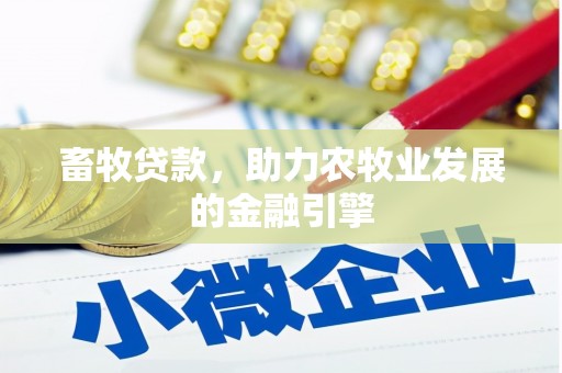 索县畜牧贷款，助力农牧业发展的金融引擎
