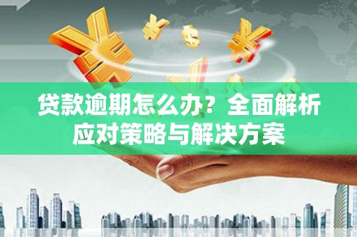 索县贷款逾期怎么办？全面解析应对策略与解决方案