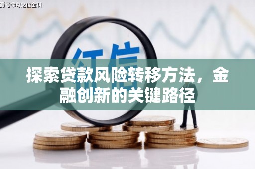 索县探索贷款风险转移方法，金融创新的关键路径