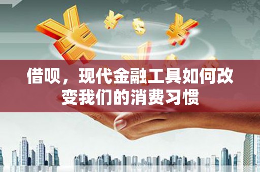索县借呗，现代金融工具如何改变我们的消费习惯