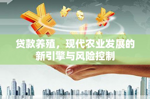 索县贷款养殖，现代农业发展的新引擎与风险控制