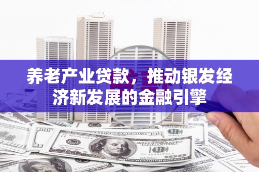 索县养老产业贷款，推动银发经济新发展的金融引擎