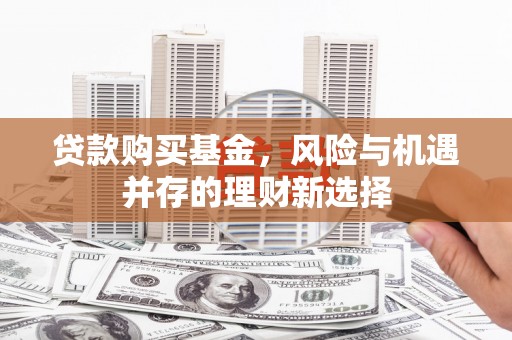 索县贷款购买基金，风险与机遇并存的理财新选择