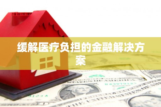 索县缓解医疗负担的金融解决方案