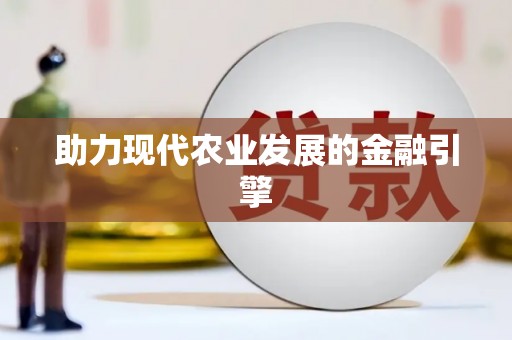 索县助力现代农业发展的金融引擎