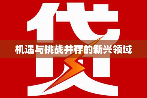 索县机遇与挑战并存的新兴领域