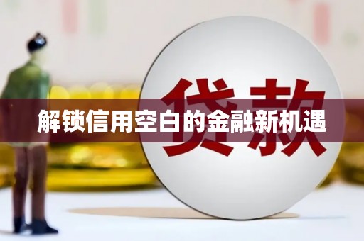 索县解锁信用空白的金融新机遇