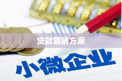 索县贷款营销方案