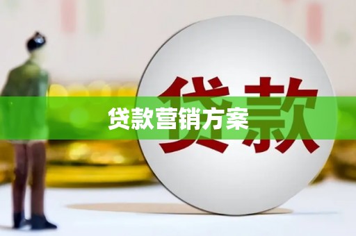 索县贷款营销方案